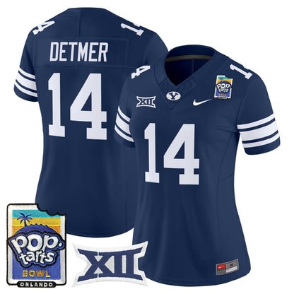 Women's BYU Cougars 2025 Pop-Tarts Bowl Vapor Limited Jersey - All Stitched