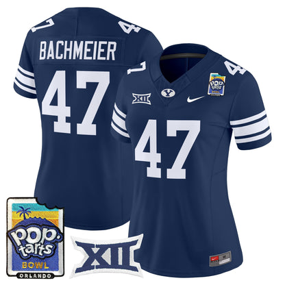 Women's BYU Cougars 2025 Pop-Tarts Bowl Vapor Limited Jersey - All Stitched
