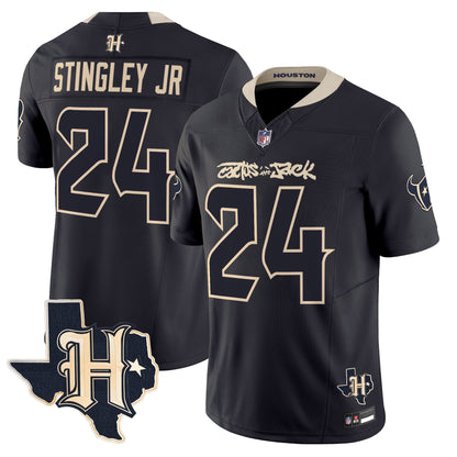 Men's Houston Texans x Cactus Jack Vapor Limited Jersey - All Stitched