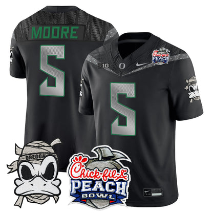 Men's Oregon Ducks "Mummy Duck" Vapor Limited Jersey - 2026 Peach Bowl Patch - All Stitched