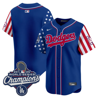 Men's Los Angeles Dodgers "America250 Edition" Vapor Premier Limited Jersey - All Stitched
