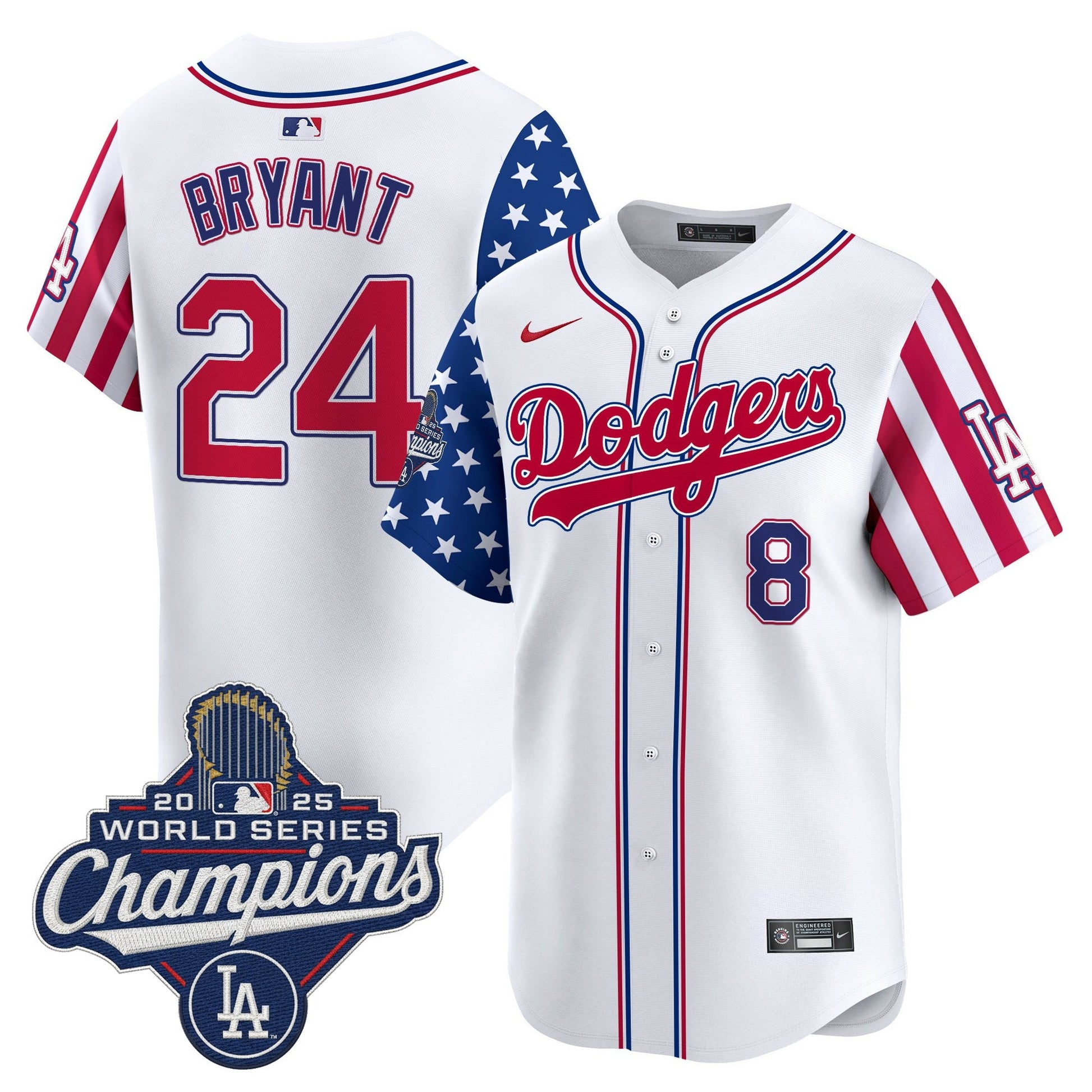 Men's Los Angeles Dodgers "America250 Edition" Vapor Premier Limited Jersey - All Stitched