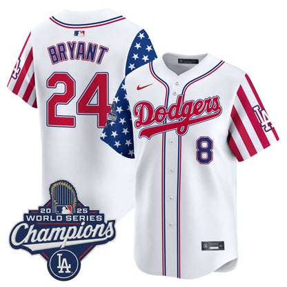 Men's Los Angeles Dodgers "America250 Edition" Vapor Premier Limited Jersey - All Stitched
