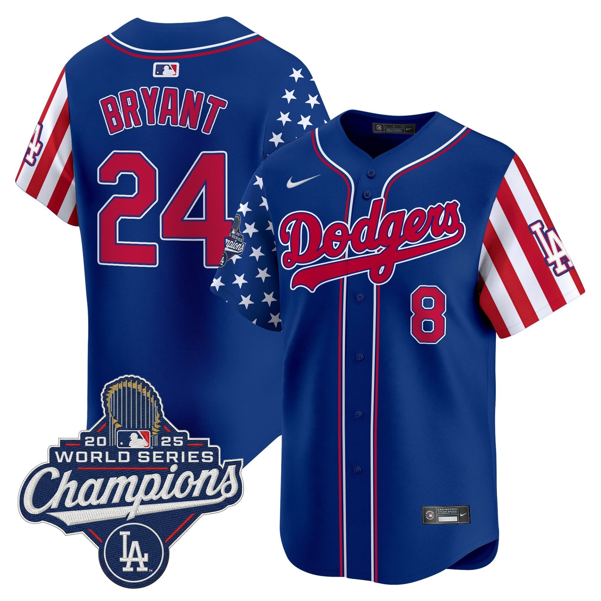 Men's Los Angeles Dodgers "America250 Edition" Vapor Premier Limited Jersey - All Stitched