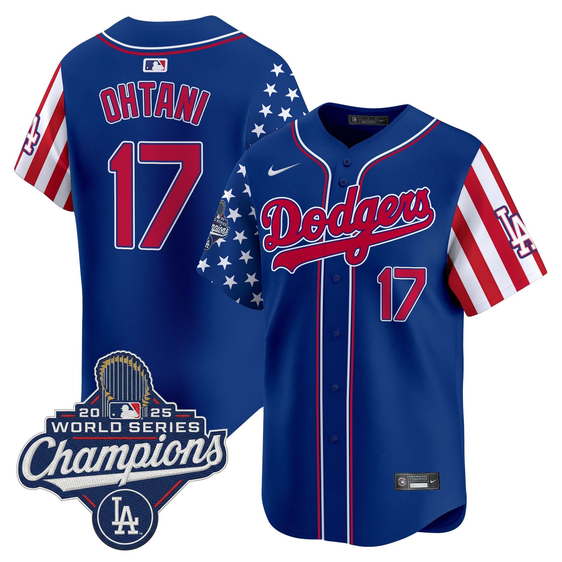 Men's Los Angeles Dodgers "America250 Edition" Vapor Premier Limited Jersey - All Stitched