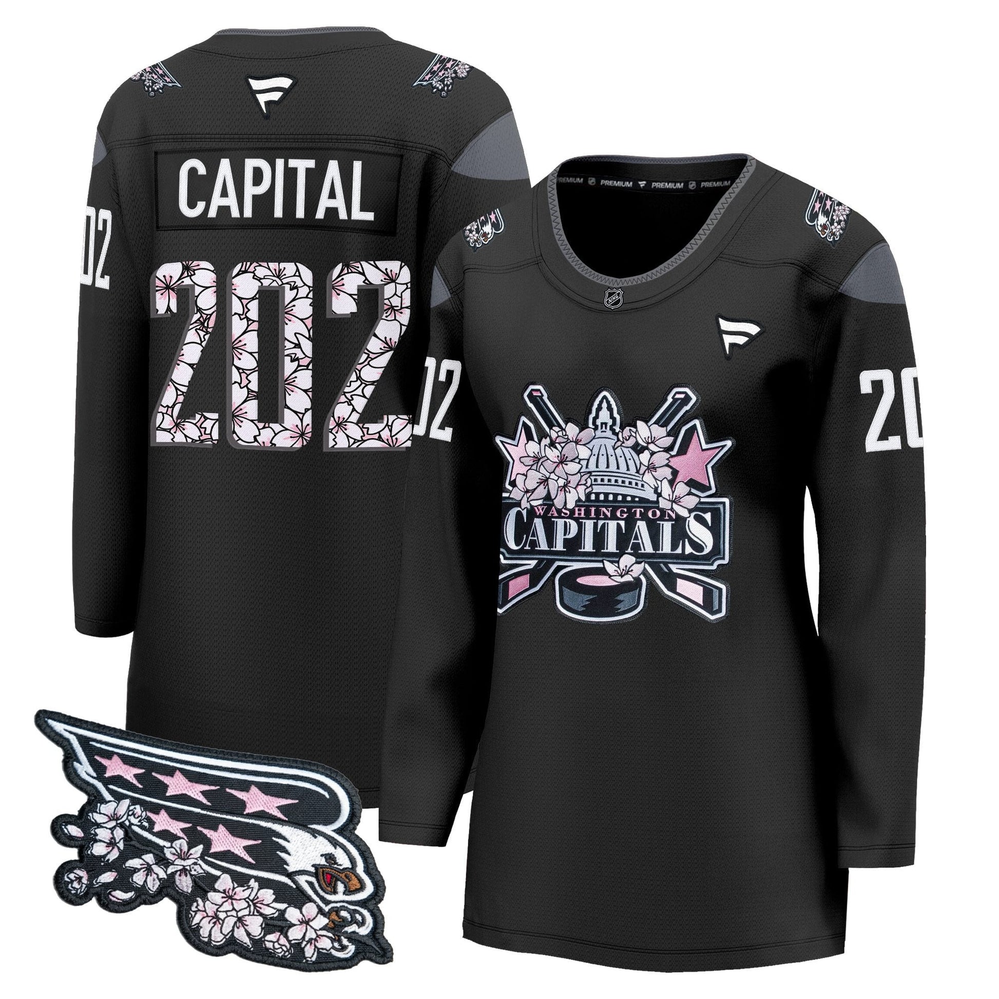 Washington Capitals 2026 Cherry Blossom Premium Jersey - All Stitched