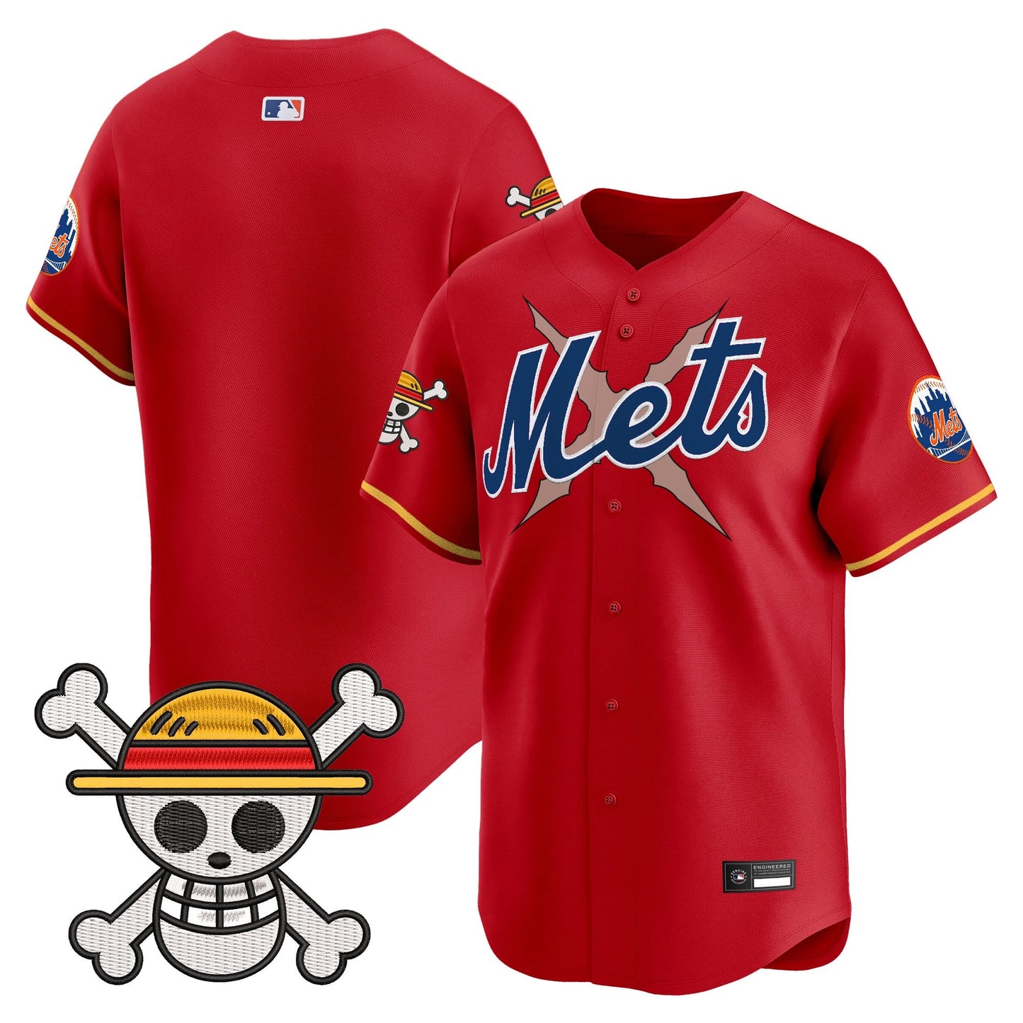 New York Mets x  OP Vapor Premier Limited Jersey - Stitched