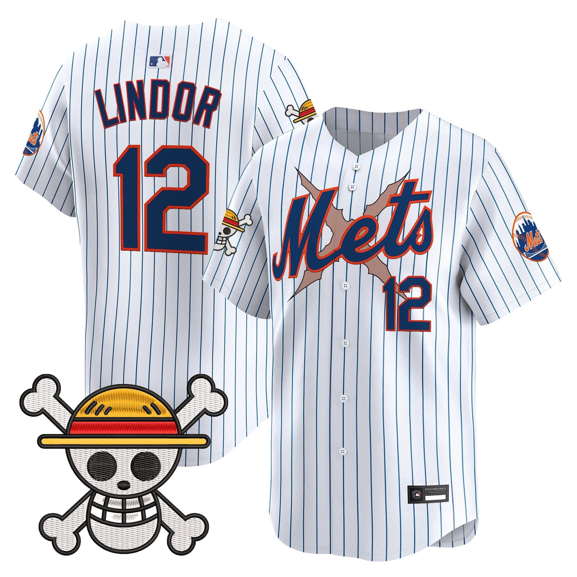 New York Mets x  OP Vapor Premier Limited Jersey - Stitched
