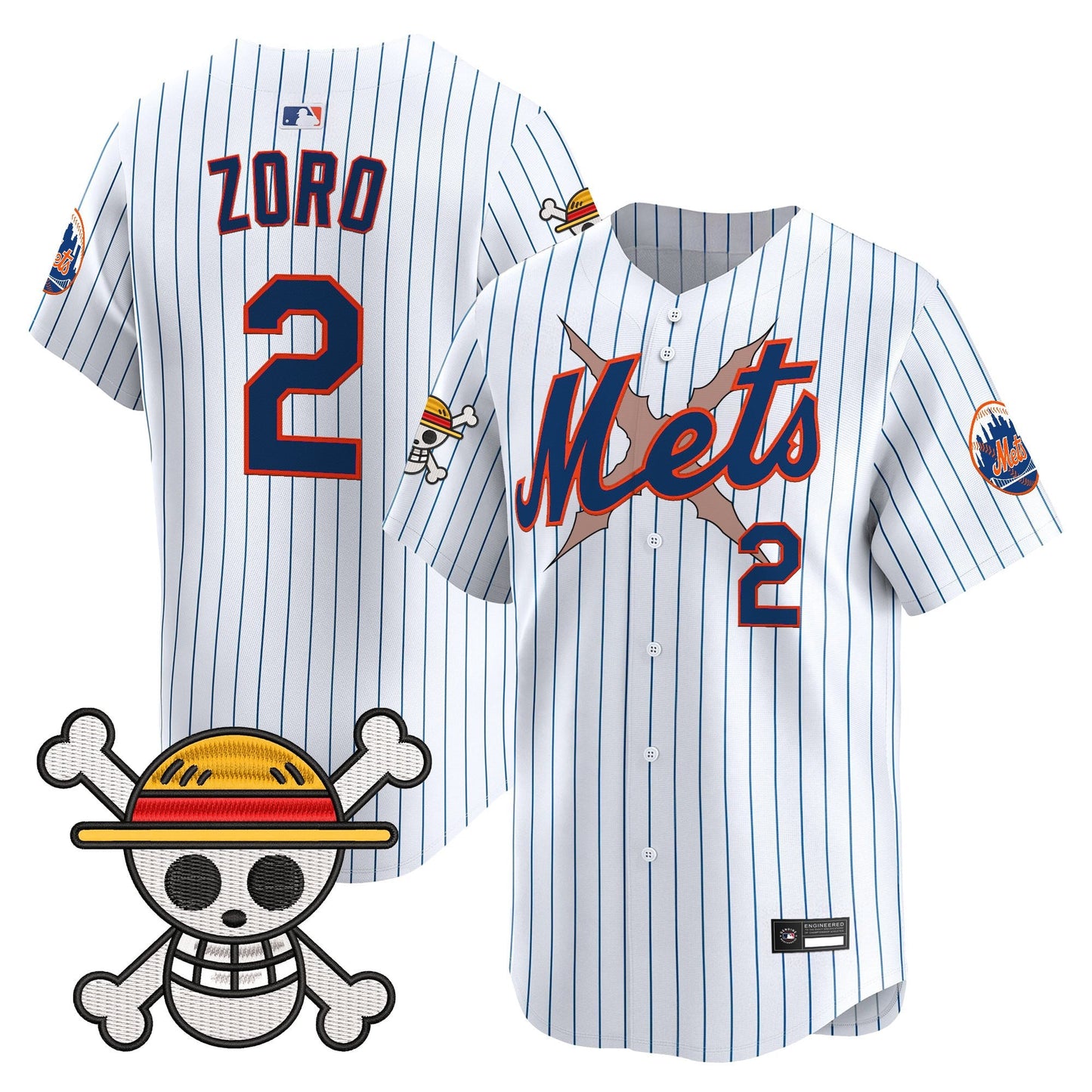 New York Mets x  OP Vapor Premier Limited Jersey - Stitched