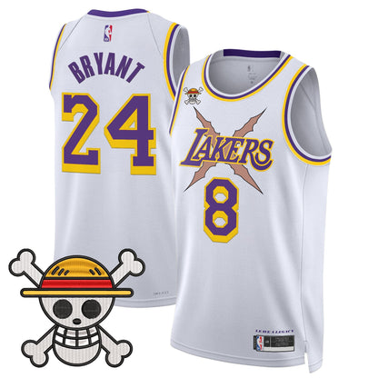 Los Angeles Lakers x One Piece Swingman Jersey - Stitched