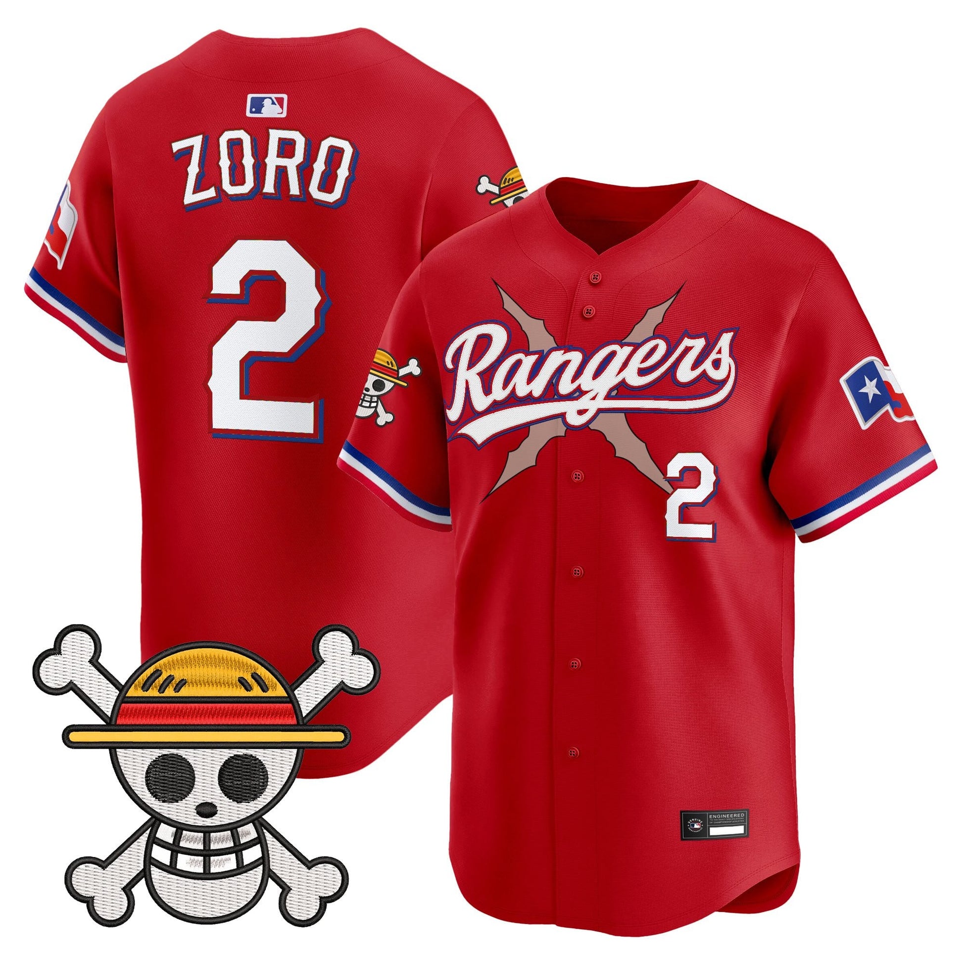 Texas Rangers x OP Vapor Premier Limited Jersey - Stitched