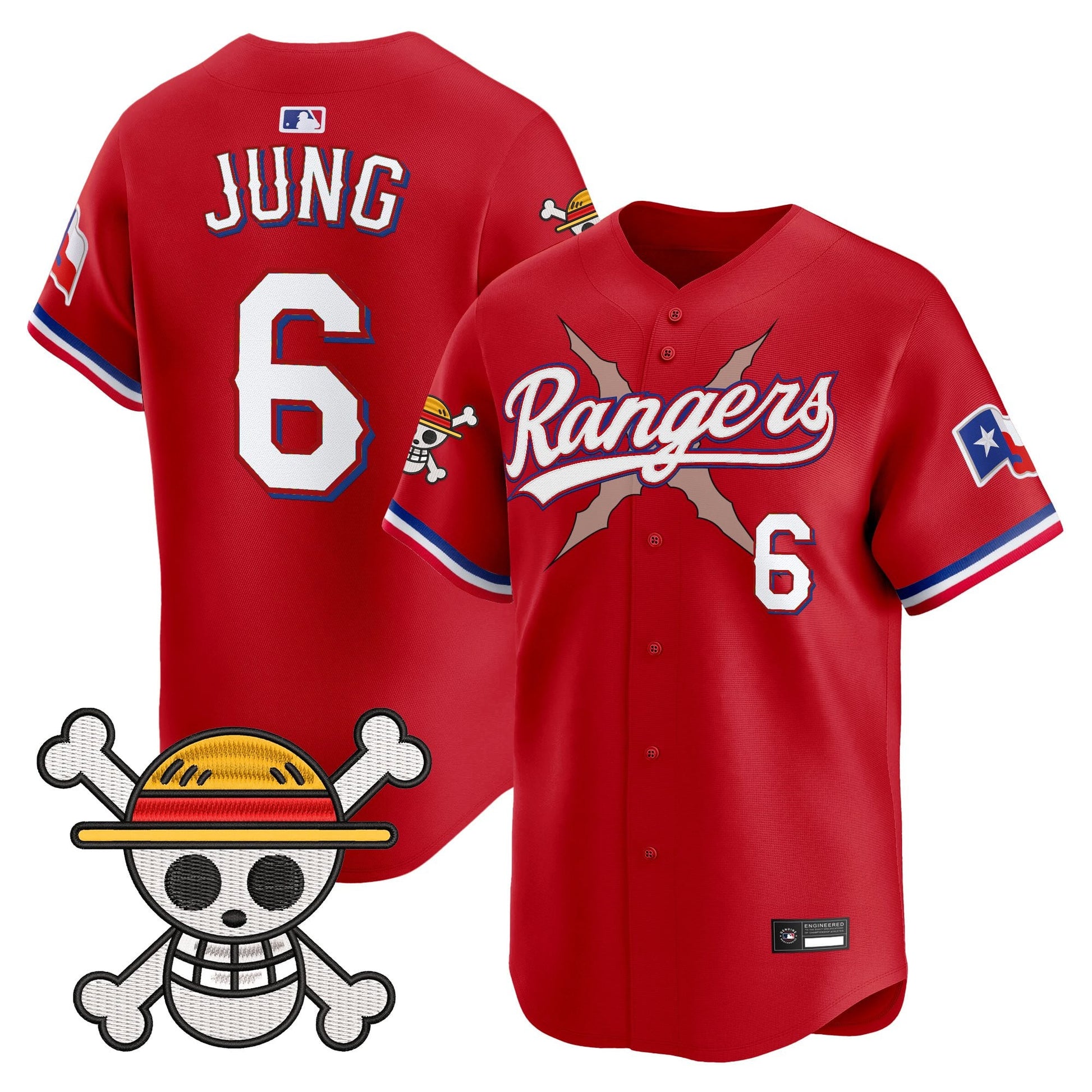 Texas Rangers x OP Vapor Premier Limited Jersey - Stitched