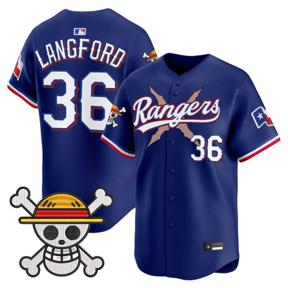 Texas Rangers x OP Vapor Premier Limited Jersey - Stitched
