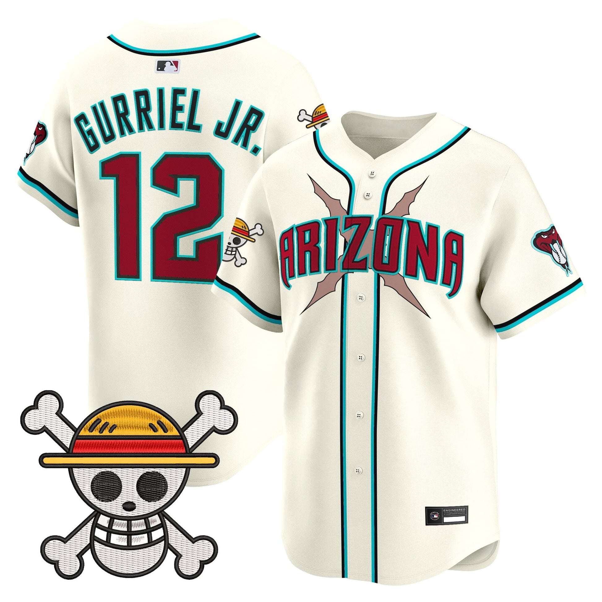 Diamondbacks x OP Vapor Premier Limited Jersey - Stitched