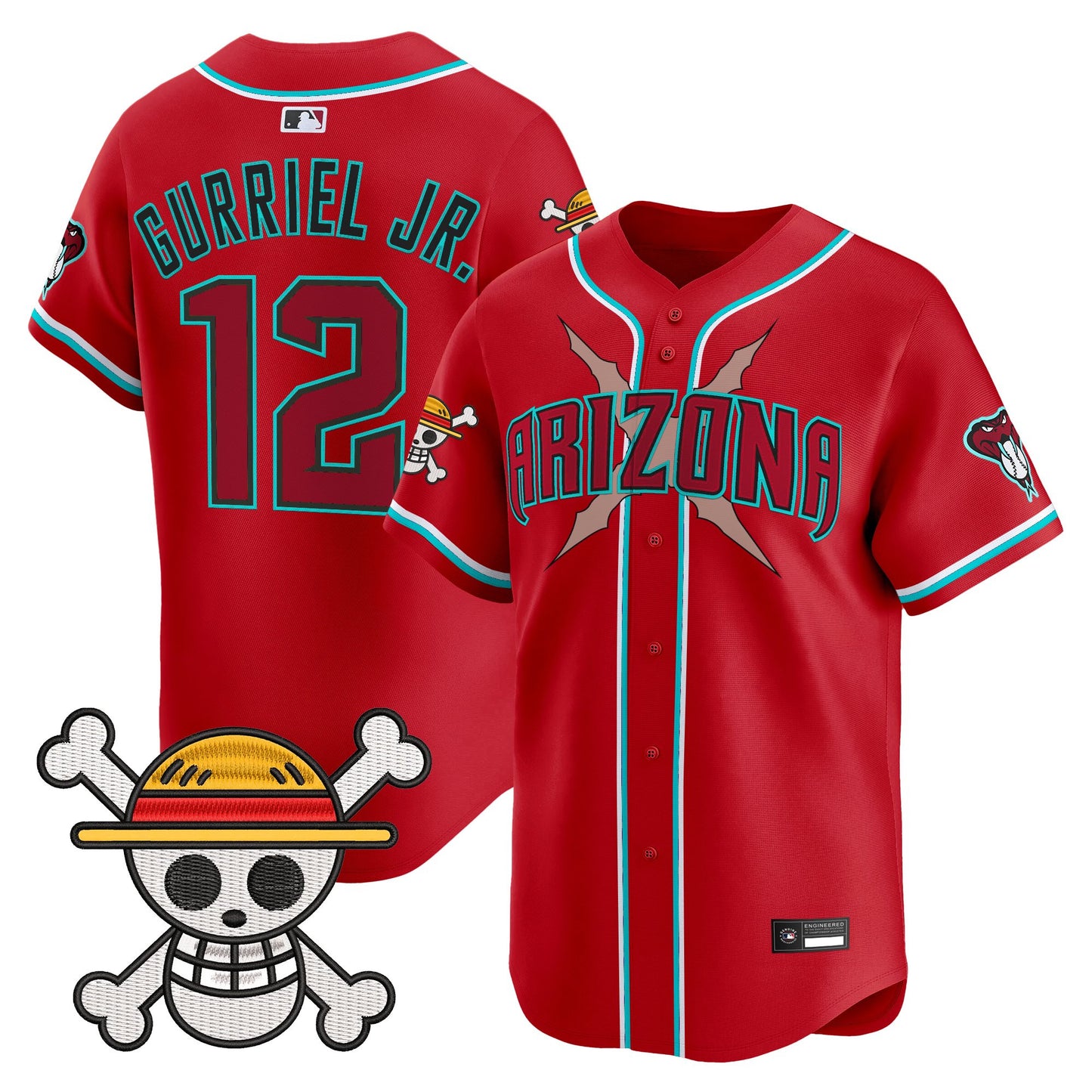 Diamondbacks x OP Vapor Premier Limited Jersey - Stitched