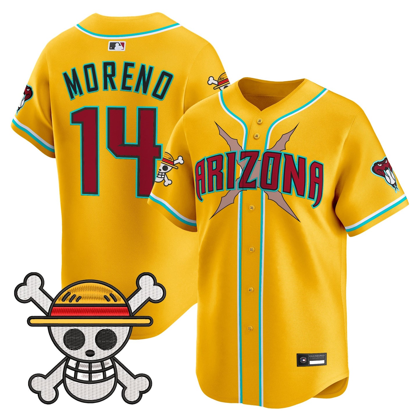 Diamondbacks x OP Vapor Premier Limited Jersey - Stitched