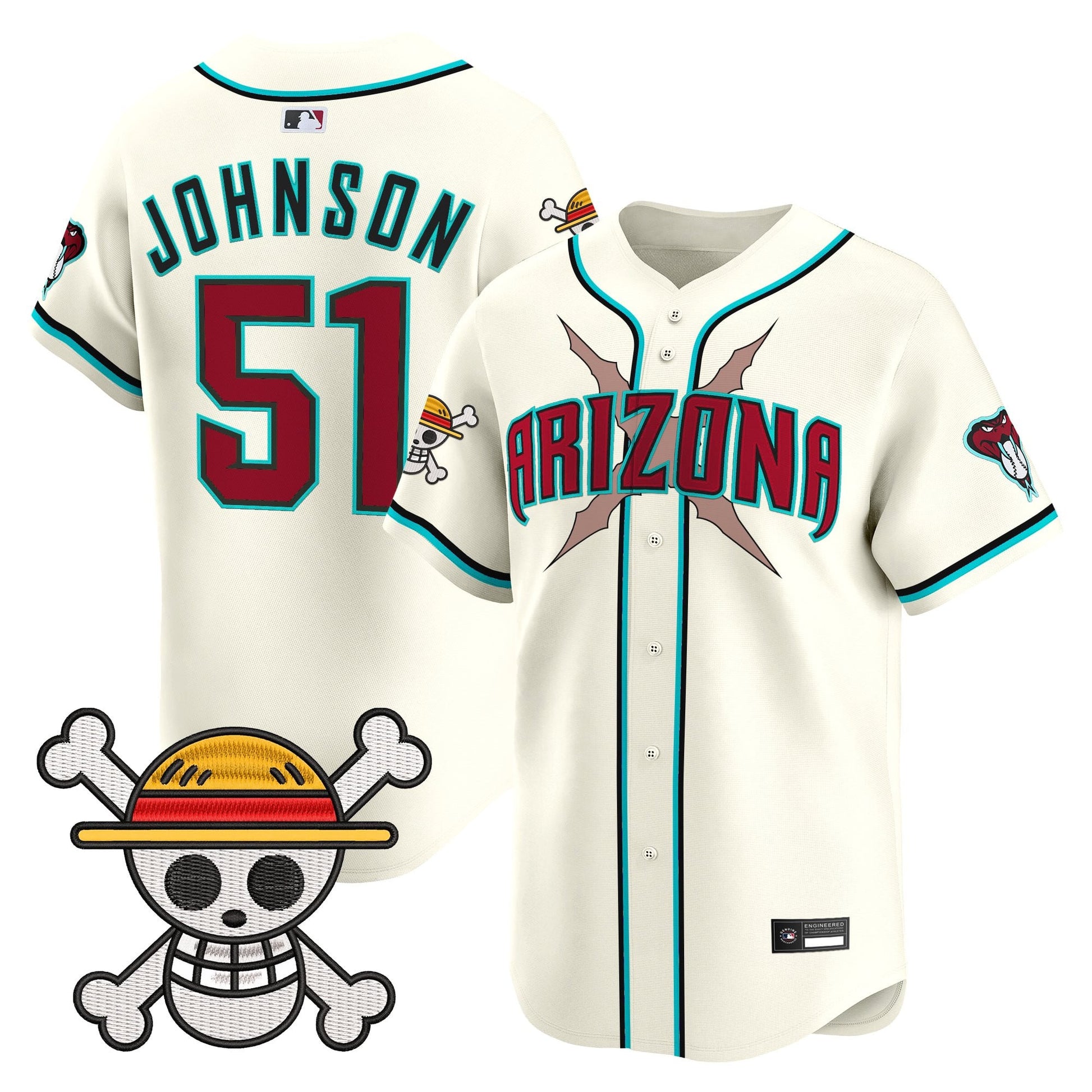 Diamondbacks x OP Vapor Premier Limited Jersey - Stitched