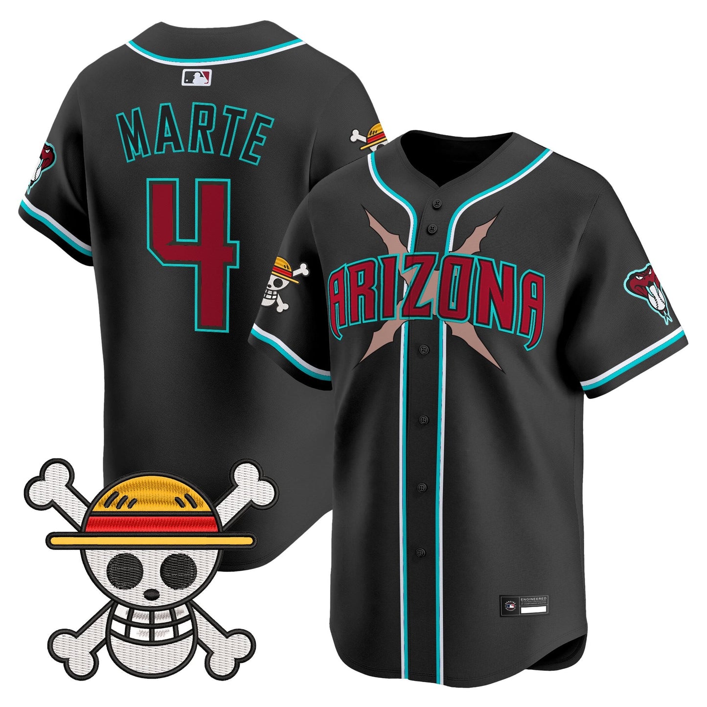 Diamondbacks x OP Vapor Premier Limited Jersey - Stitched
