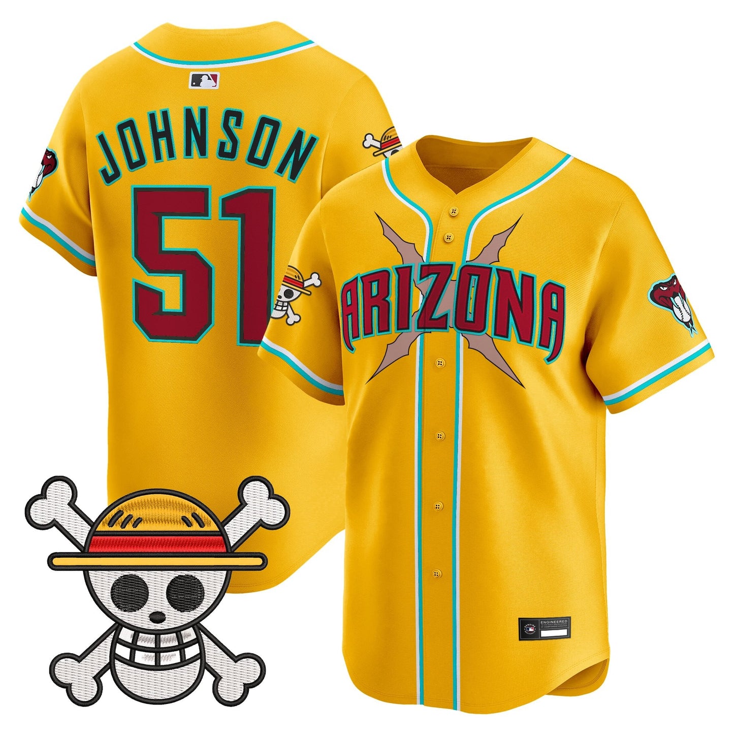 Diamondbacks x OP Vapor Premier Limited Jersey - Stitched