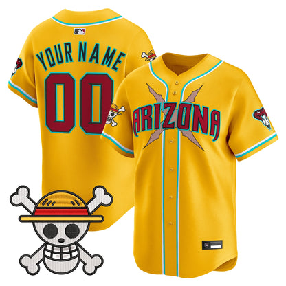 Diamondbacks x OP Vapor Premier Limited Custom Jersey - Stitched
