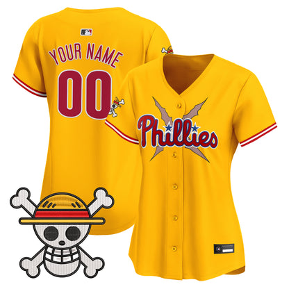 Philadelphia Phillies x OP Vapor Premier Limited Custom Jersey - Stitched