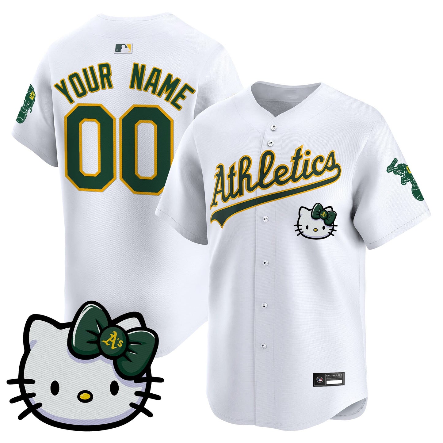 Oakland Athletics Meow KT Vapor Premier Limited Custom Jersey – All Stitched