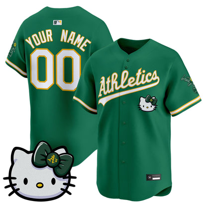 Oakland Athletics Meow KT Vapor Premier Limited Custom Jersey – All Stitched