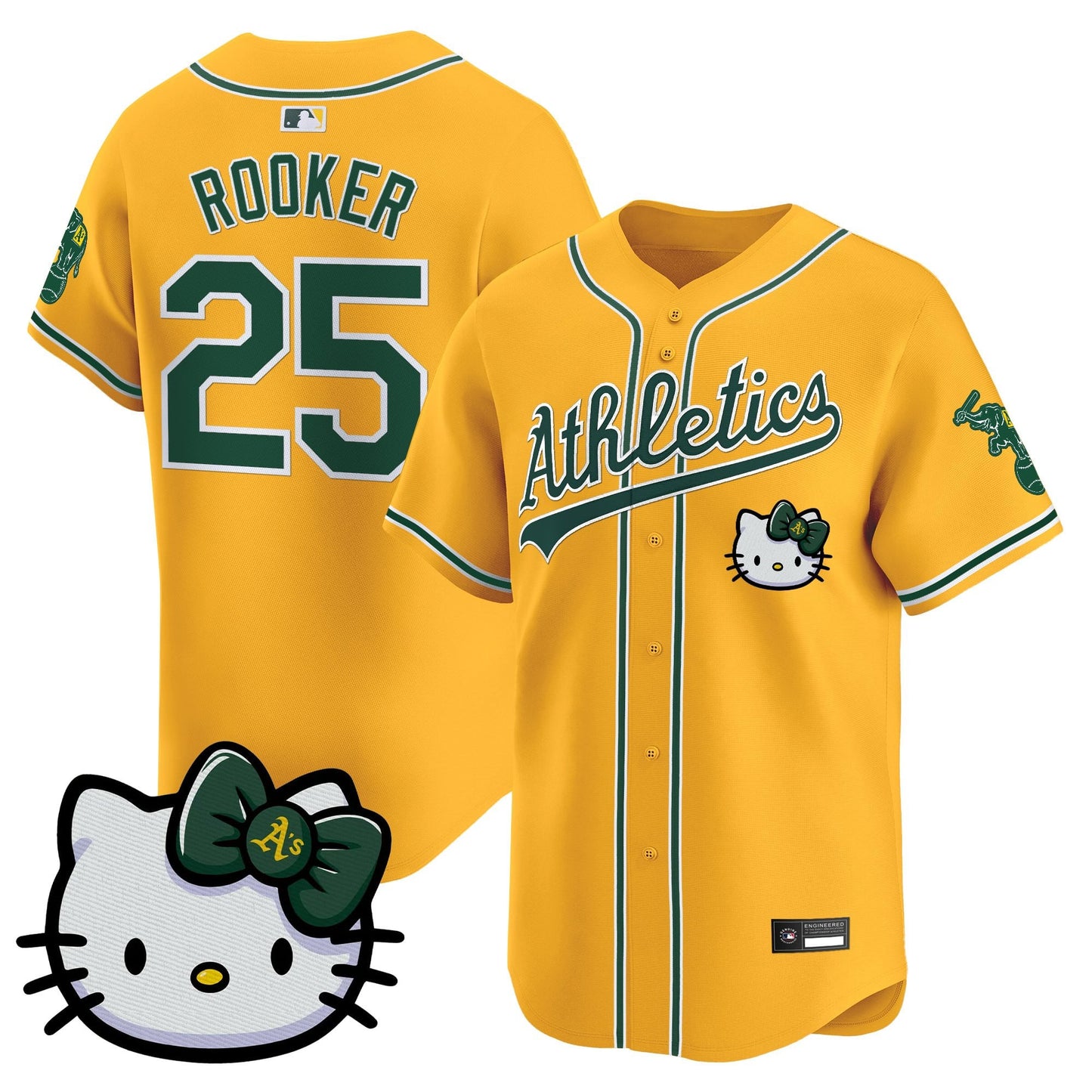 Oakland Athletics Meow KT Vapor Premier Limited Jersey – All Stitched