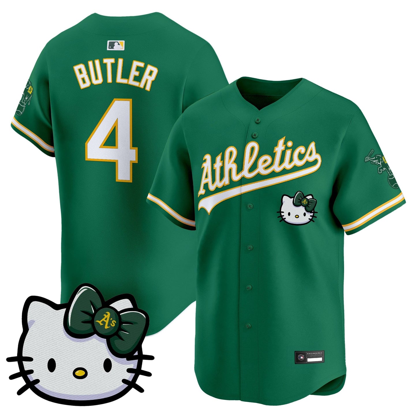 Oakland Athletics Meow KT Vapor Premier Limited Jersey – All Stitched