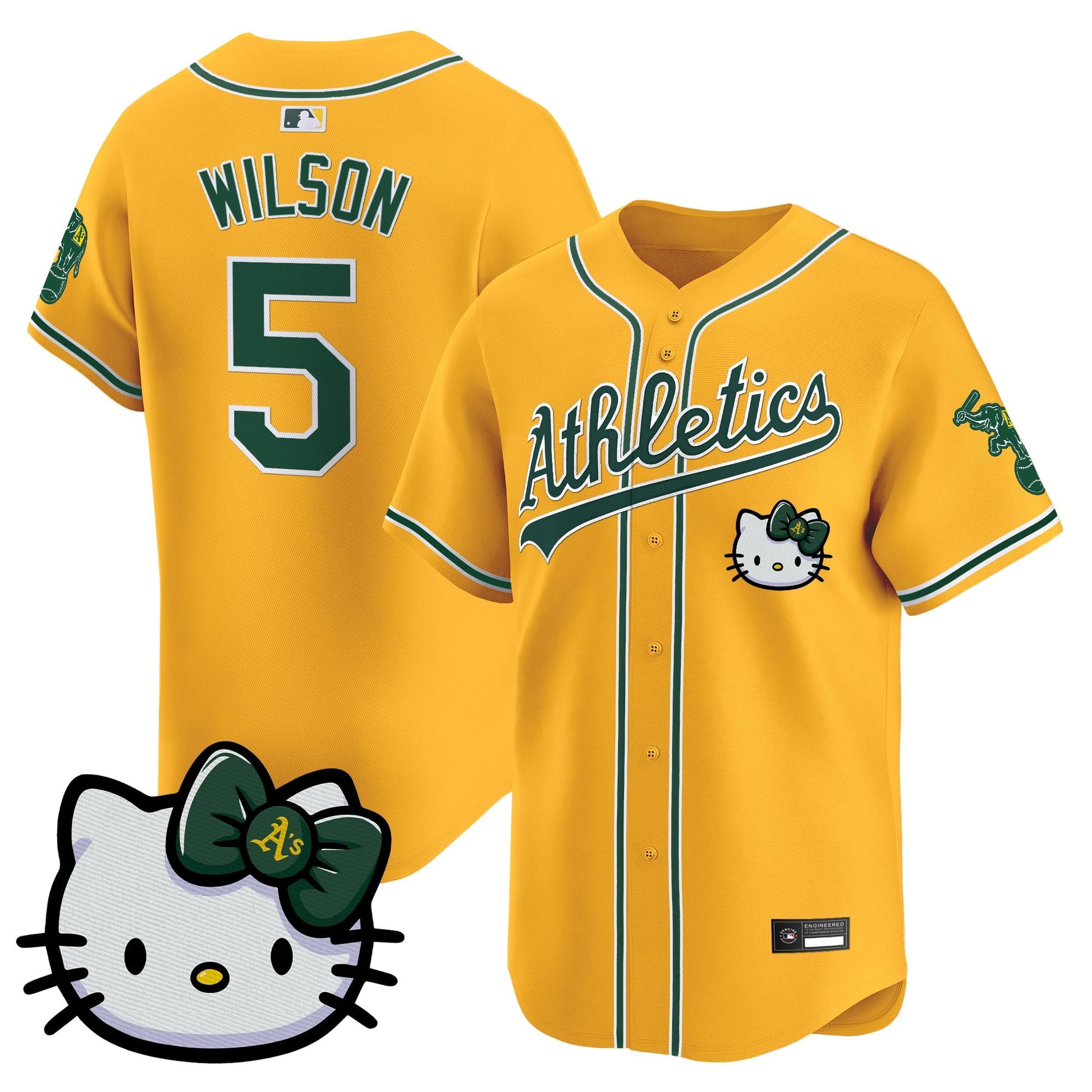 Oakland Athletics Meow KT Vapor Premier Limited Jersey – All Stitched
