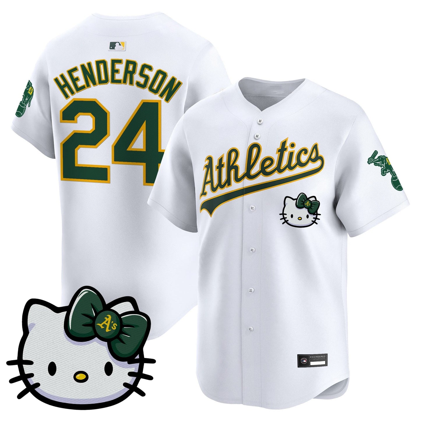Oakland Athletics Meow KT Vapor Premier Limited Jersey – All Stitched