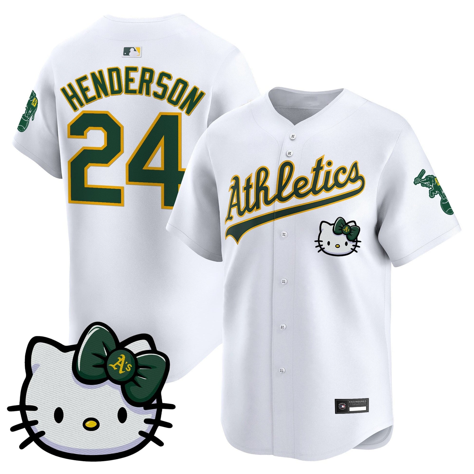 Oakland Athletics Meow KT Vapor Premier Limited Jersey – All Stitched