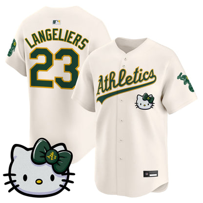 Oakland Athletics Meow KT Vapor Premier Limited Jersey – All Stitched