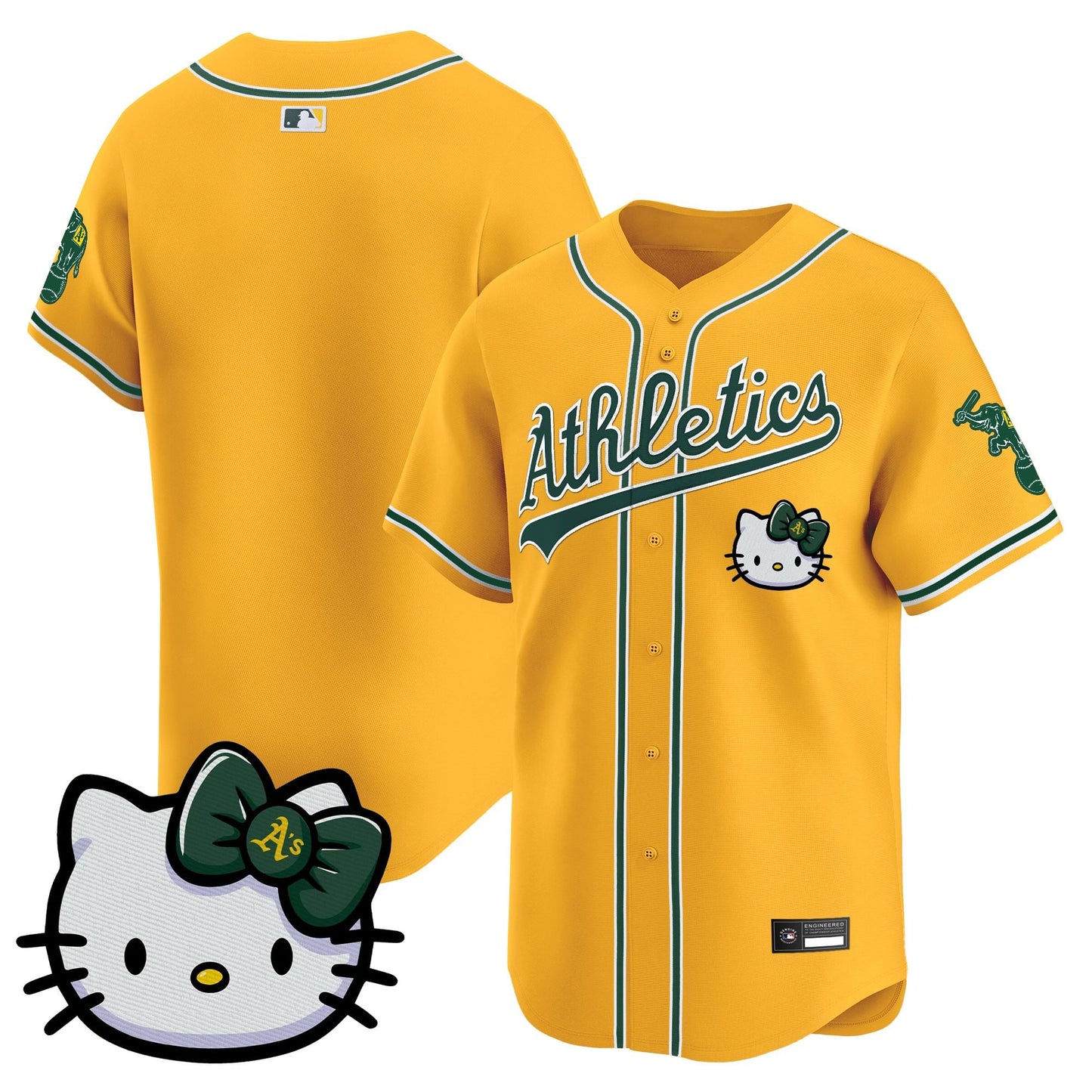 Oakland Athletics Meow KT Vapor Premier Limited Jersey – All Stitched