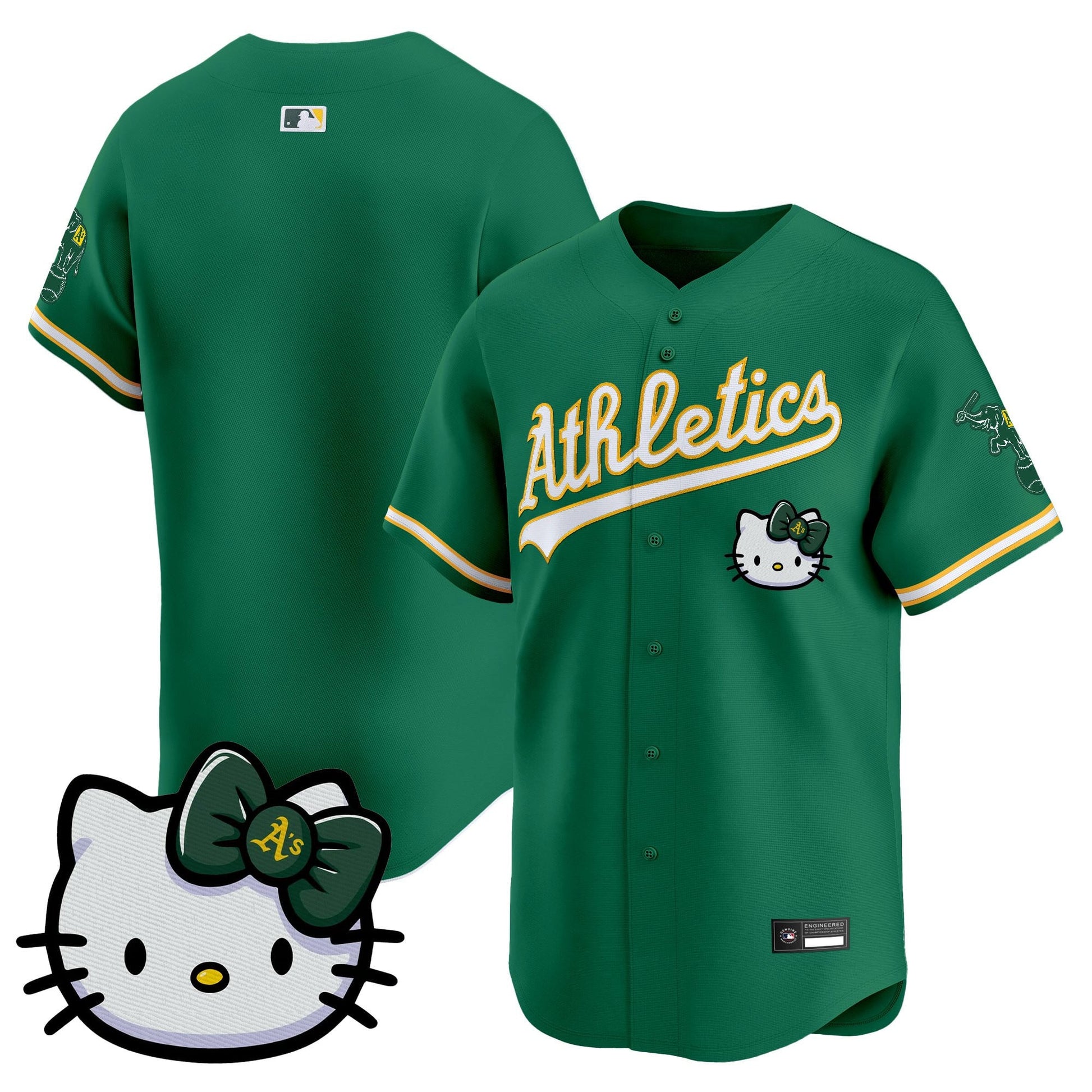 Oakland Athletics Meow KT Vapor Premier Limited Jersey – All Stitched