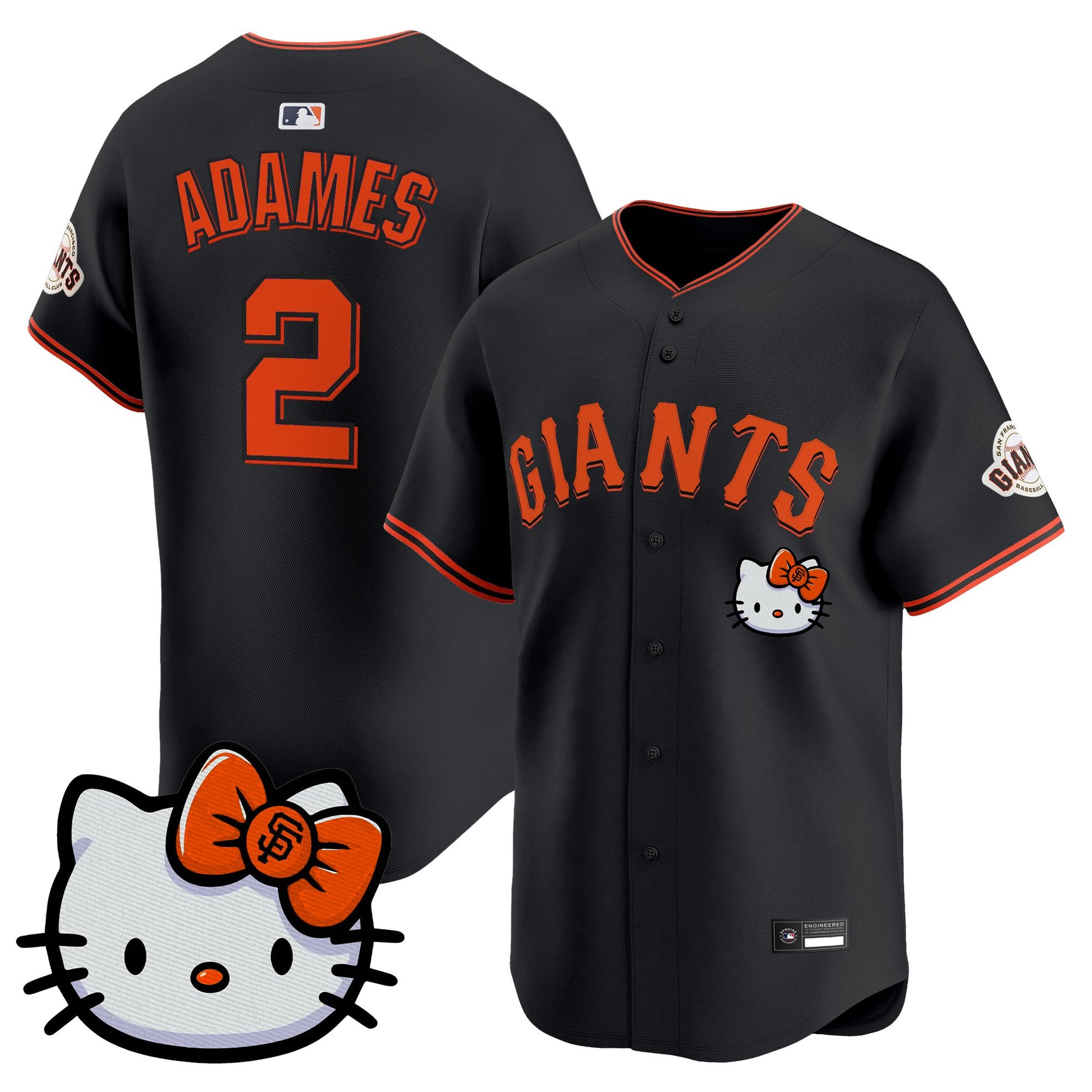  San Francisco Giants Meow KT Vapor Premier Limited Jersey – All Stitched