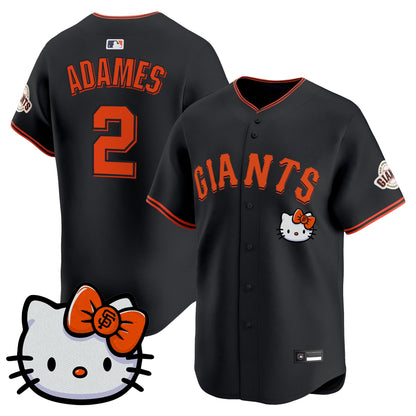  San Francisco Giants Meow KT Vapor Premier Limited Jersey – All Stitched