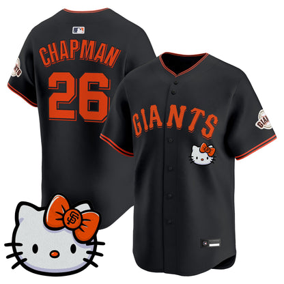  San Francisco Giants Meow KT Vapor Premier Limited Jersey – All Stitched