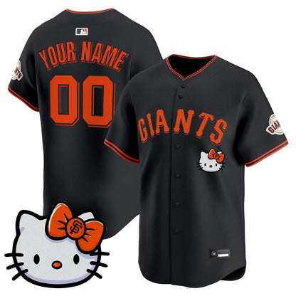 San Francisco Giant Meow KT Vapor Premier Limited Custom Jersey – All Stitched