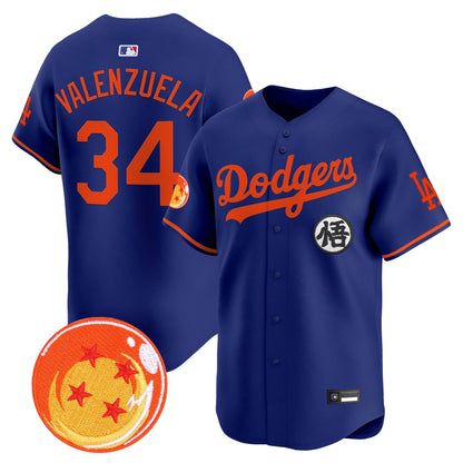 Los Angeles Dodgers x DB Vapor Premier Limited Jersey - Stitched