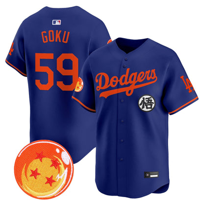 Los Angeles Dodgers x DB Vapor Premier Limited Jersey - Stitched