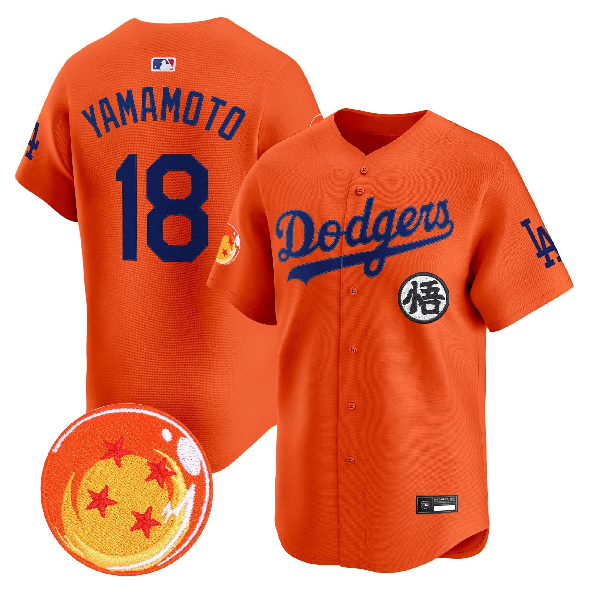 Los Angeles Dodgers x DB Vapor Premier Limited Jersey - Stitched