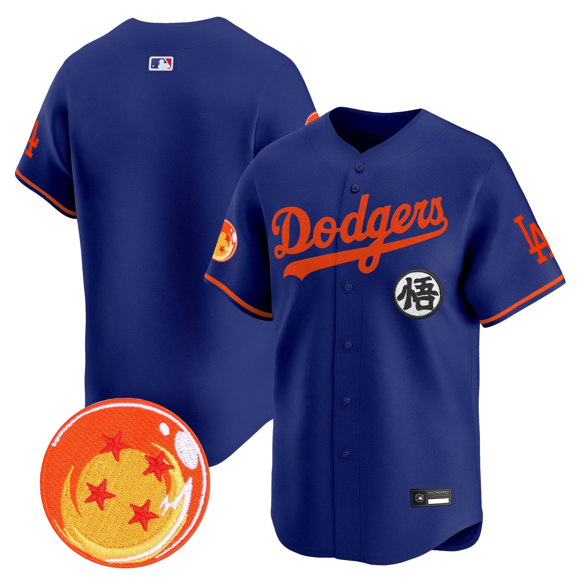 Los Angeles Dodgers x DB Vapor Premier Limited Jersey - Stitched