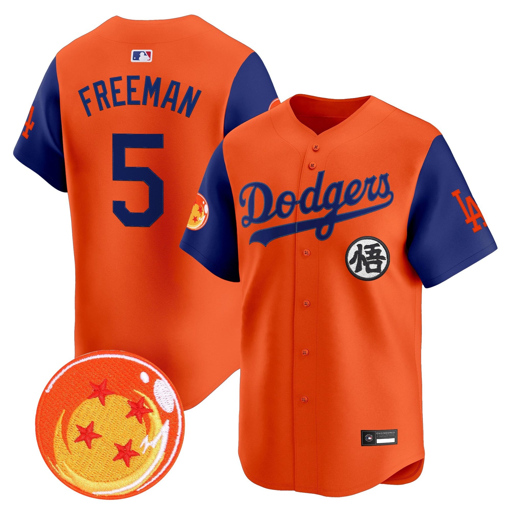 Los Angeles Dodgers x DB Vapor Premier Limited Jersey - Stitched