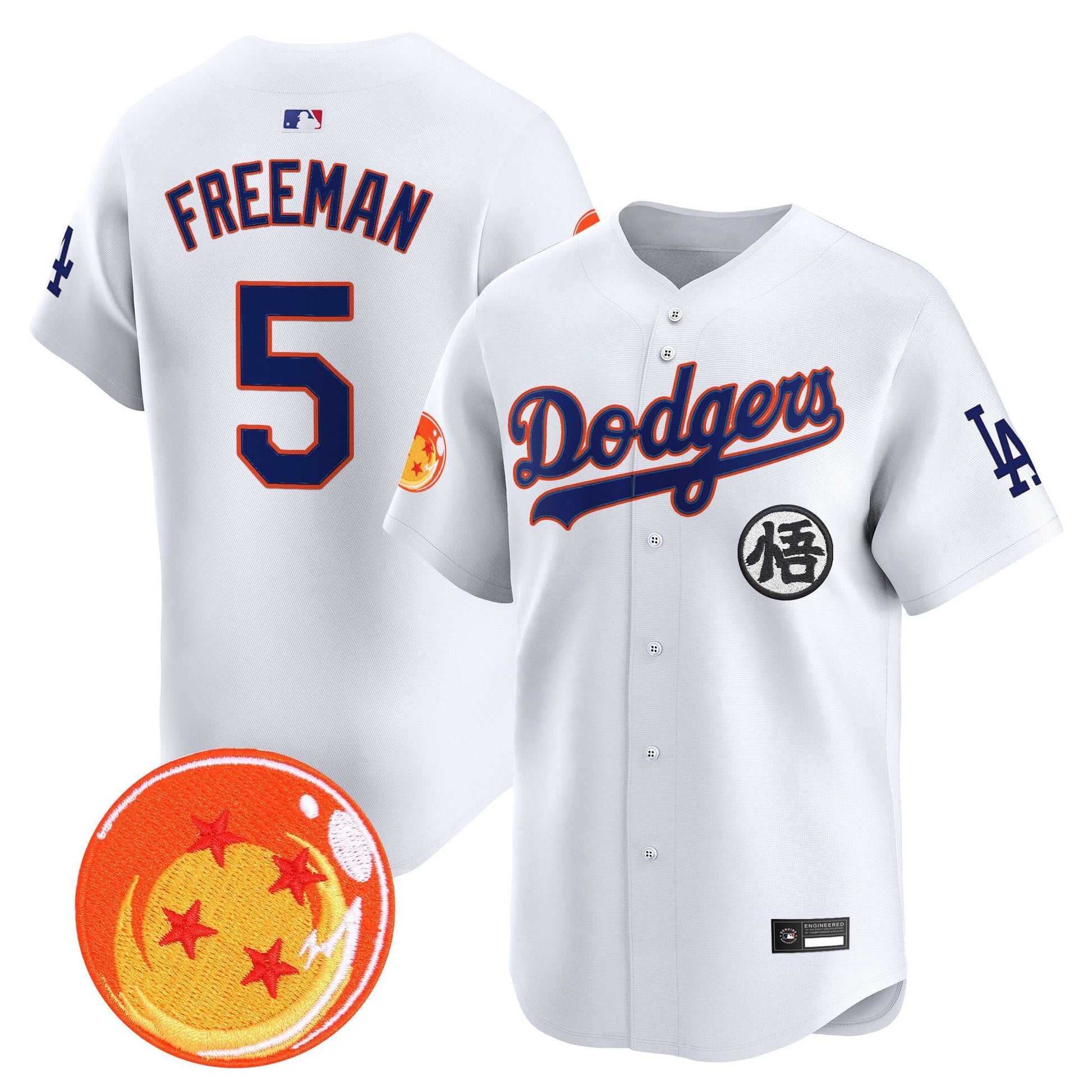 Los Angeles Dodgers x DB Vapor Premier Limited Jersey - Stitched