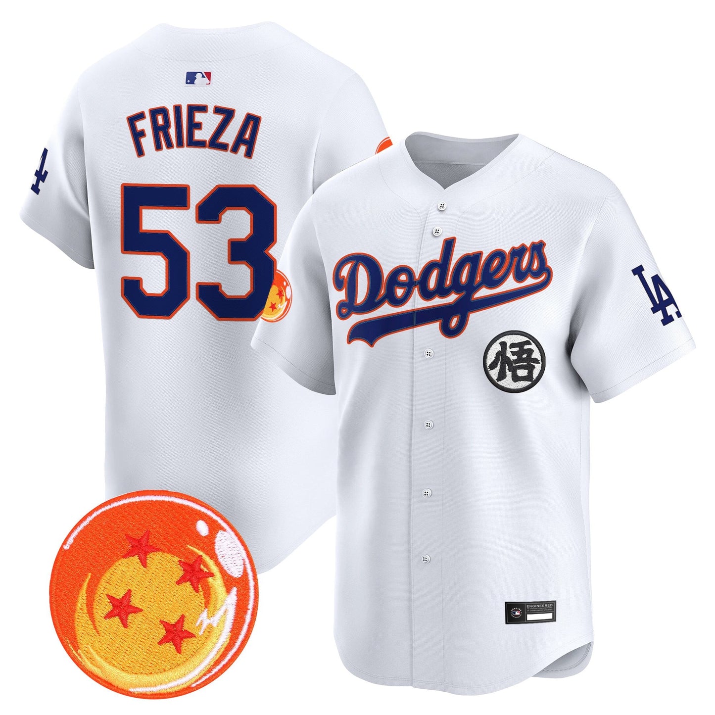 Los Angeles Dodgers x DB Vapor Premier Limited Jersey - Stitched