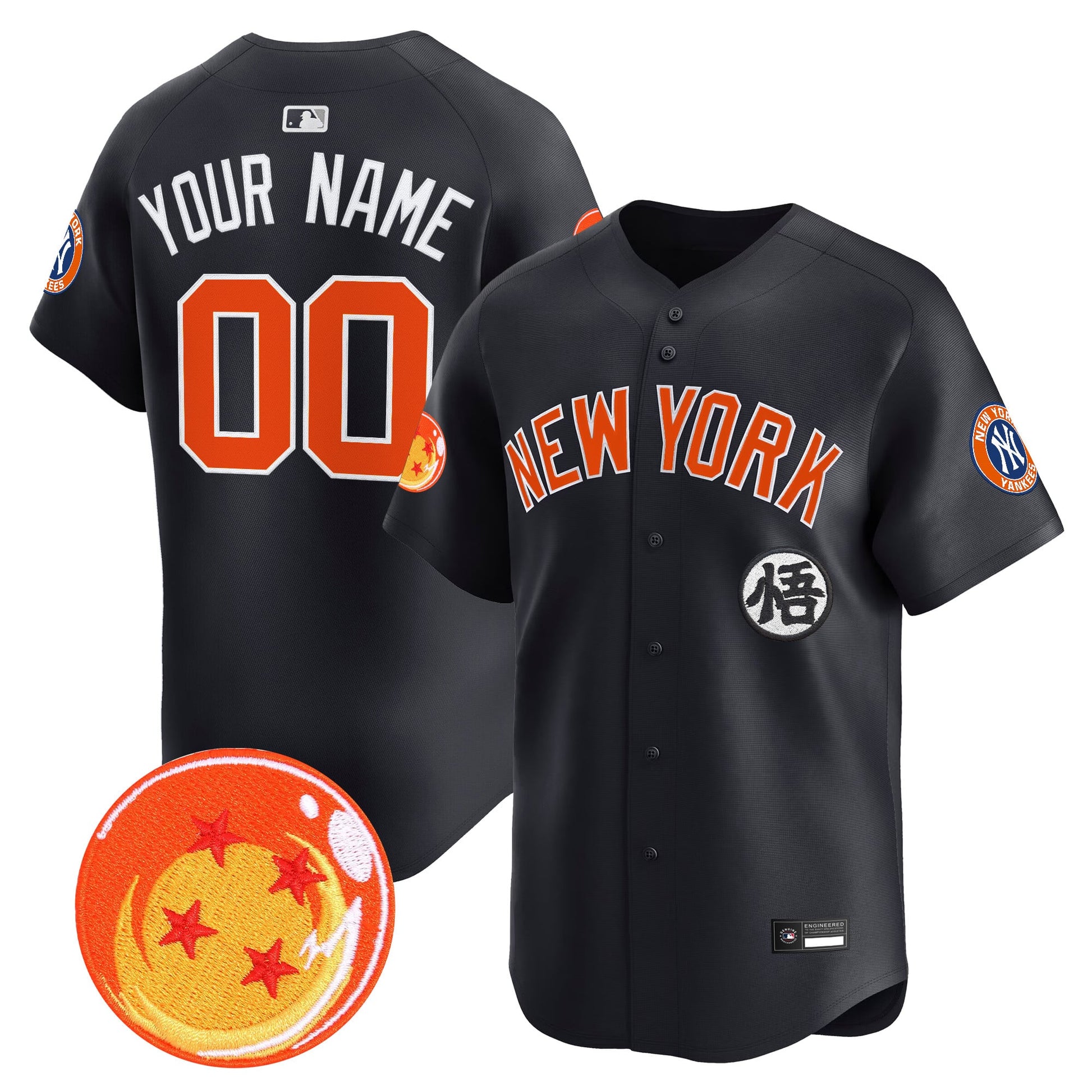 New York Yankees x DB Vapor Premier Limited Custom Jersey - All Stitched