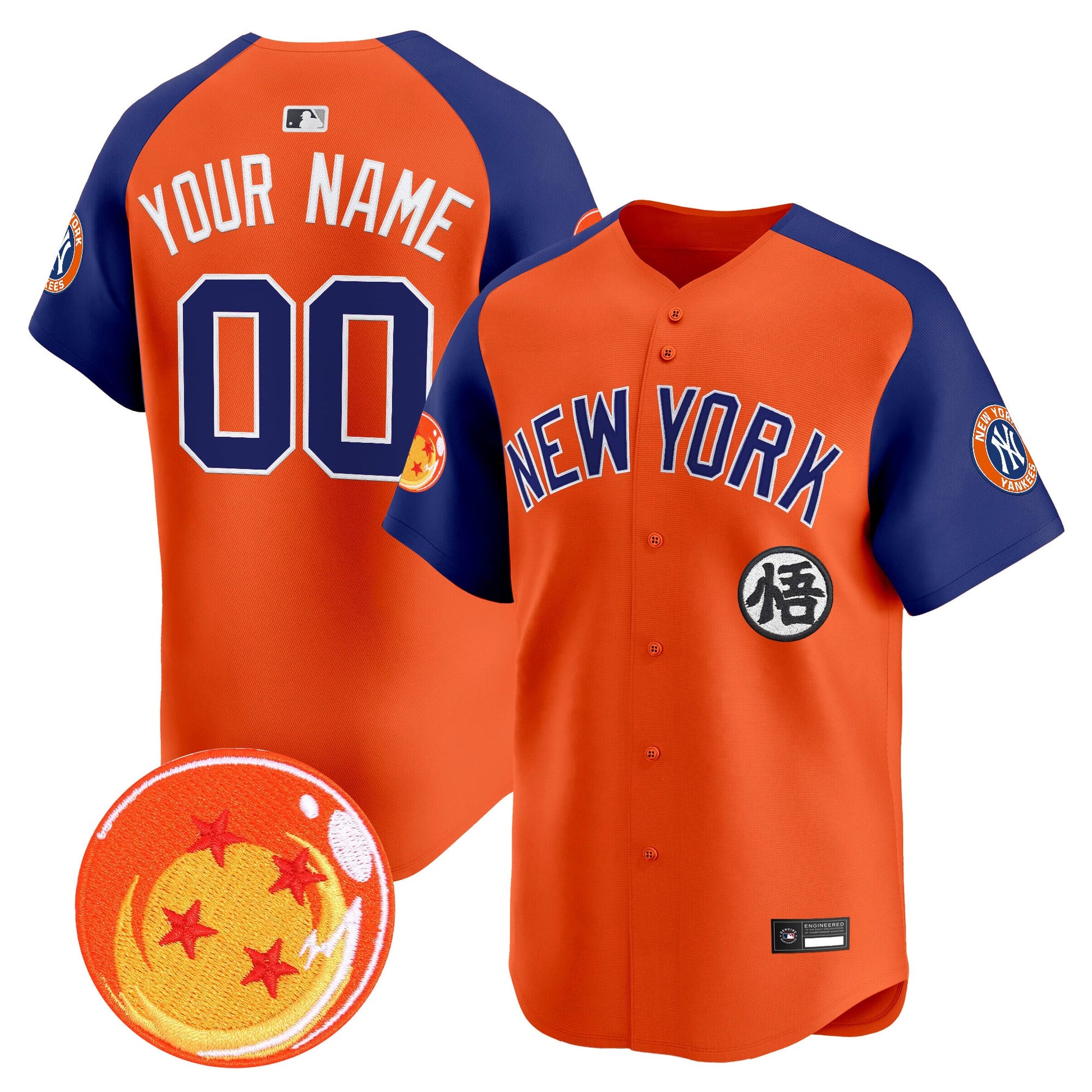 New York Yankees x DB Vapor Premier Limited Custom Jersey - All Stitched