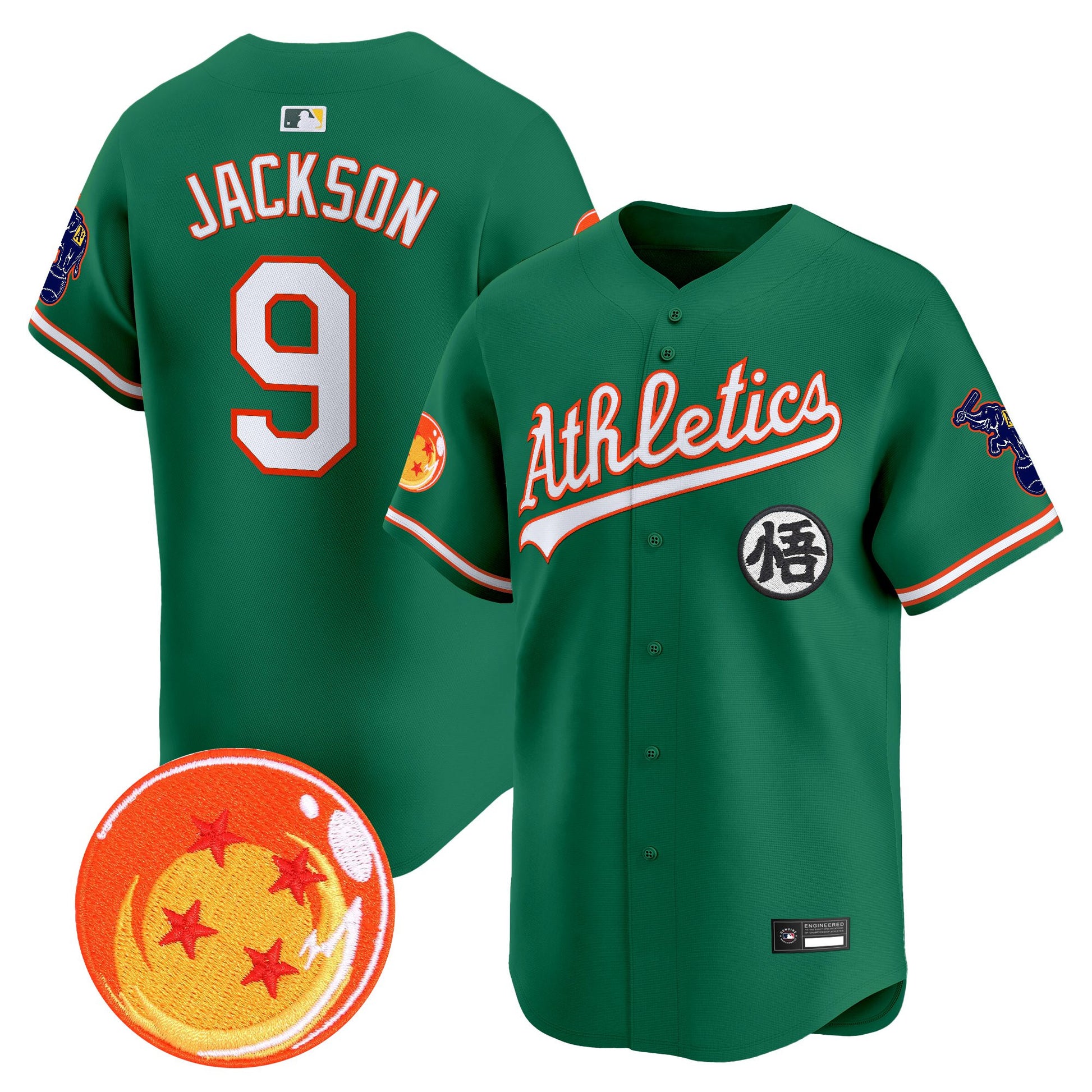 Oakland Athletics x DB Vapor Premier Limited Jersey - All Stitched