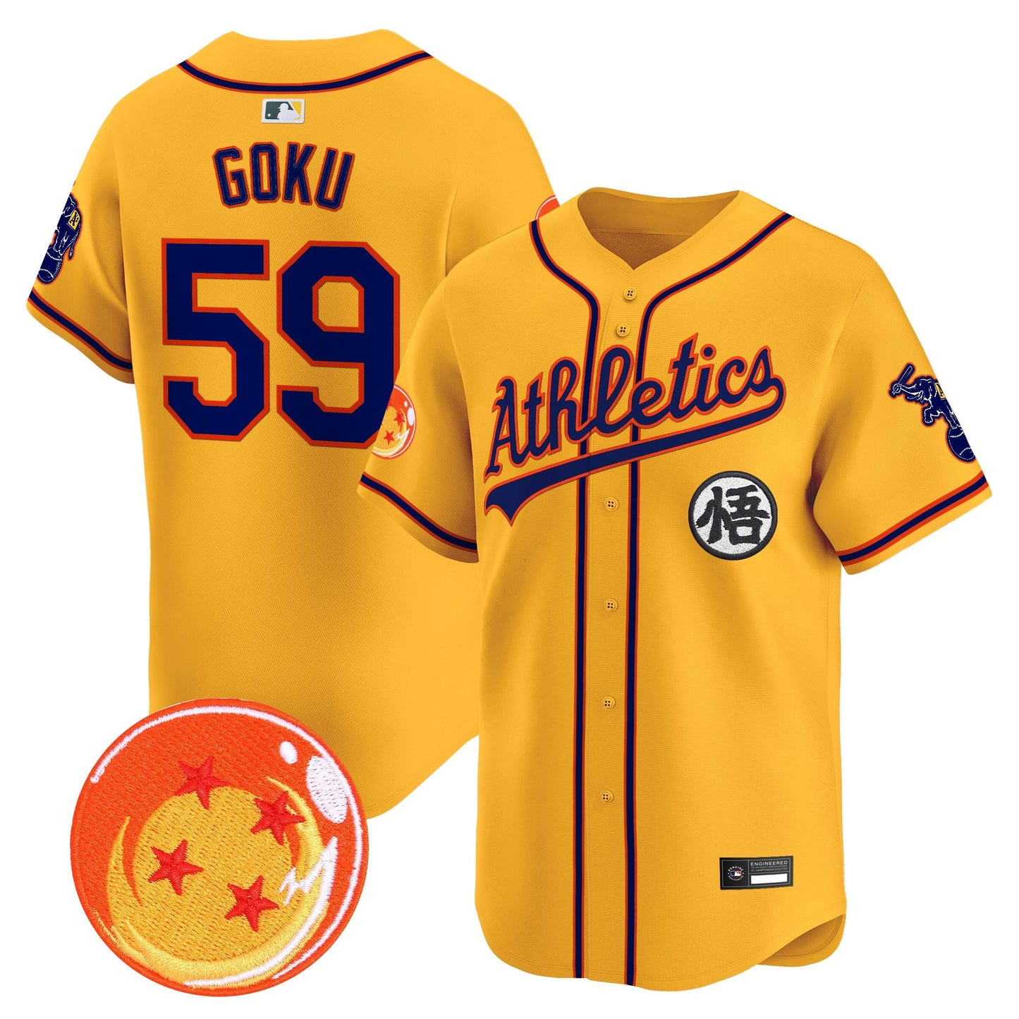 Oakland Athletics x DB Vapor Premier Limited Jersey - All Stitched